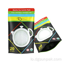 ຖົງການຫຸ້ມຫໍ່ Sachet ດ້ານຂ້າງ Gusset Pouch ສຕິກ mylar ຖົງ